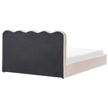 Dobbeltseng Nanterre 180x200 cm - Beige - Møbler - Senger - Sengeramme & sengestamme