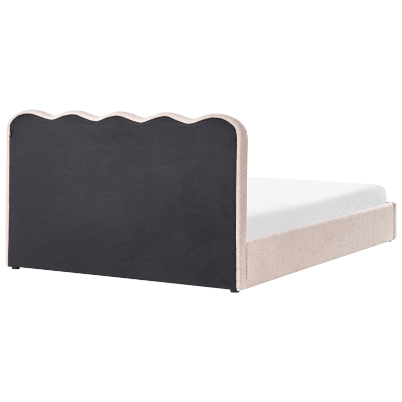 Dobbeltseng Nanterre 180x200 cm - Beige - Møbler - Senger - Sengeramme & sengestamme