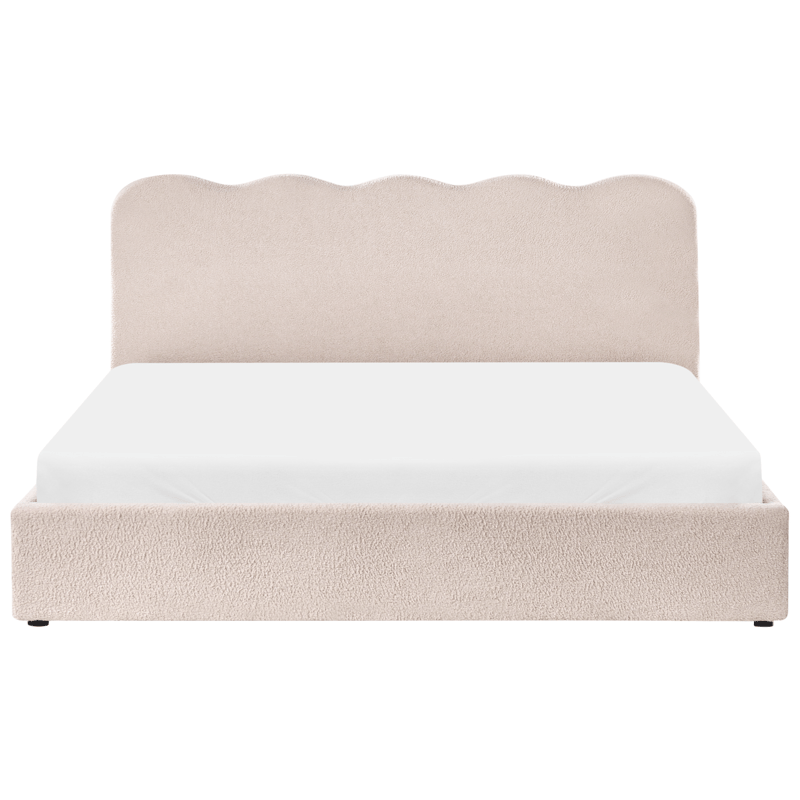 Dobbeltseng Nanterre 180x200 cm - Beige - Møbler - Senger - Sengeramme & sengestamme
