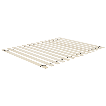 Dobbeltseng Noyers 140x200 cm - Off-White - Møbler - Senger - Sengeramme & sengestamme