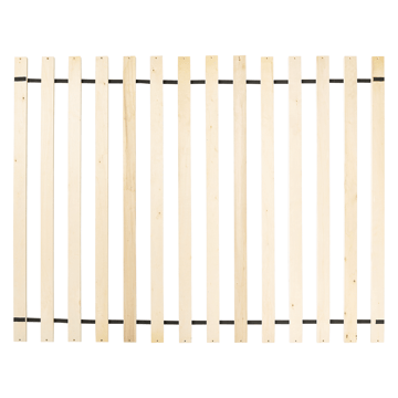 Dobbeltseng Noyers 140x200 cm - Off-White - Møbler - Senger - Sengeramme & sengestamme