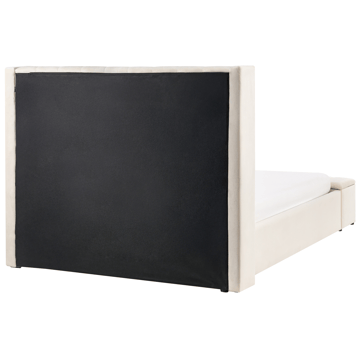 Dobbeltseng Noyers 140x200 cm - Off-White - Møbler - Senger - Sengeramme & sengestamme