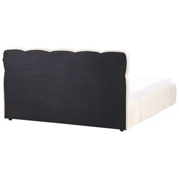 Dobbeltseng Noyon 180x200 cm - Lys beige - Møbler - Senger - Sengeramme & sengestamme