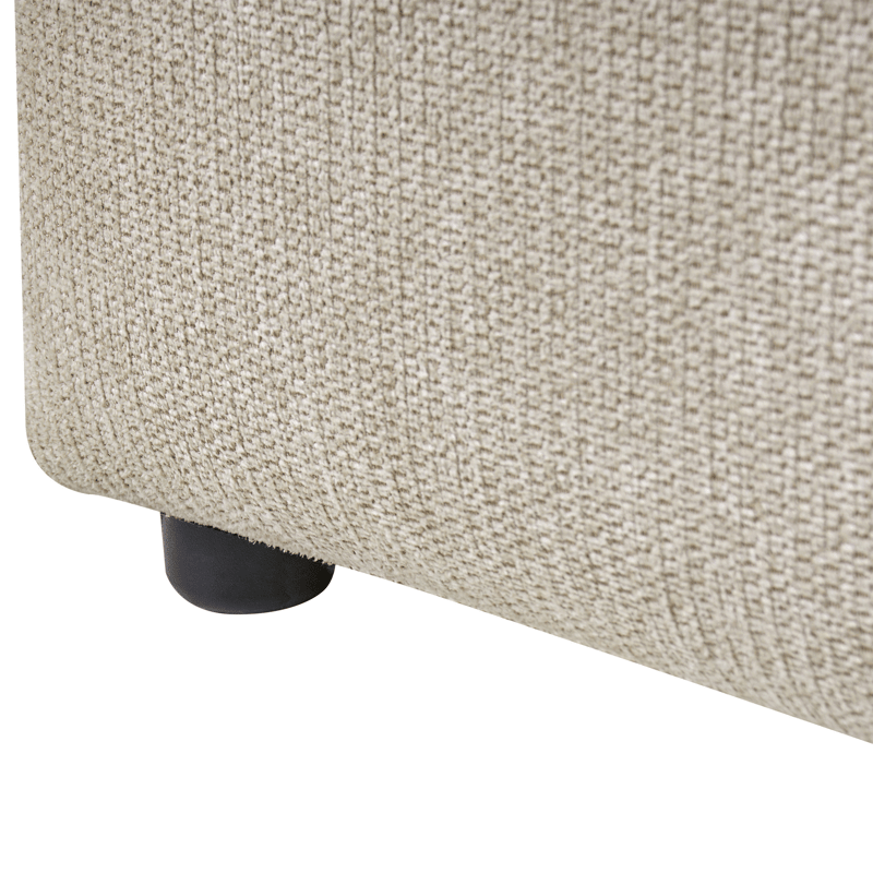 Dobbeltseng Noyon 180x200 cm - Taupe - Møbler - Senger - Sengeramme & sengestamme