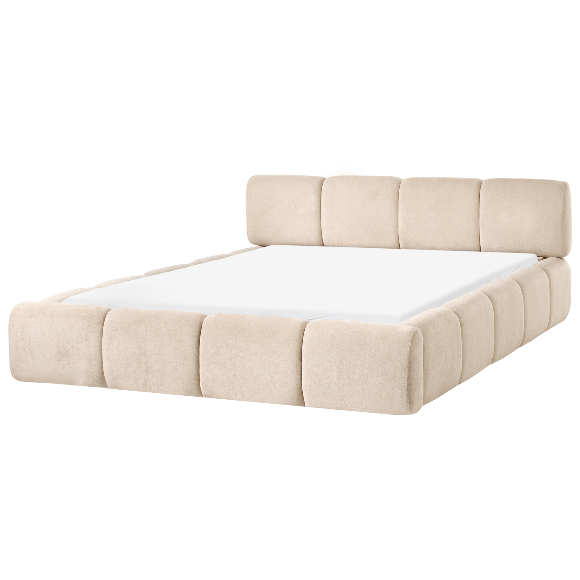 Dobbeltseng Orville 160x200 cm - Taupe