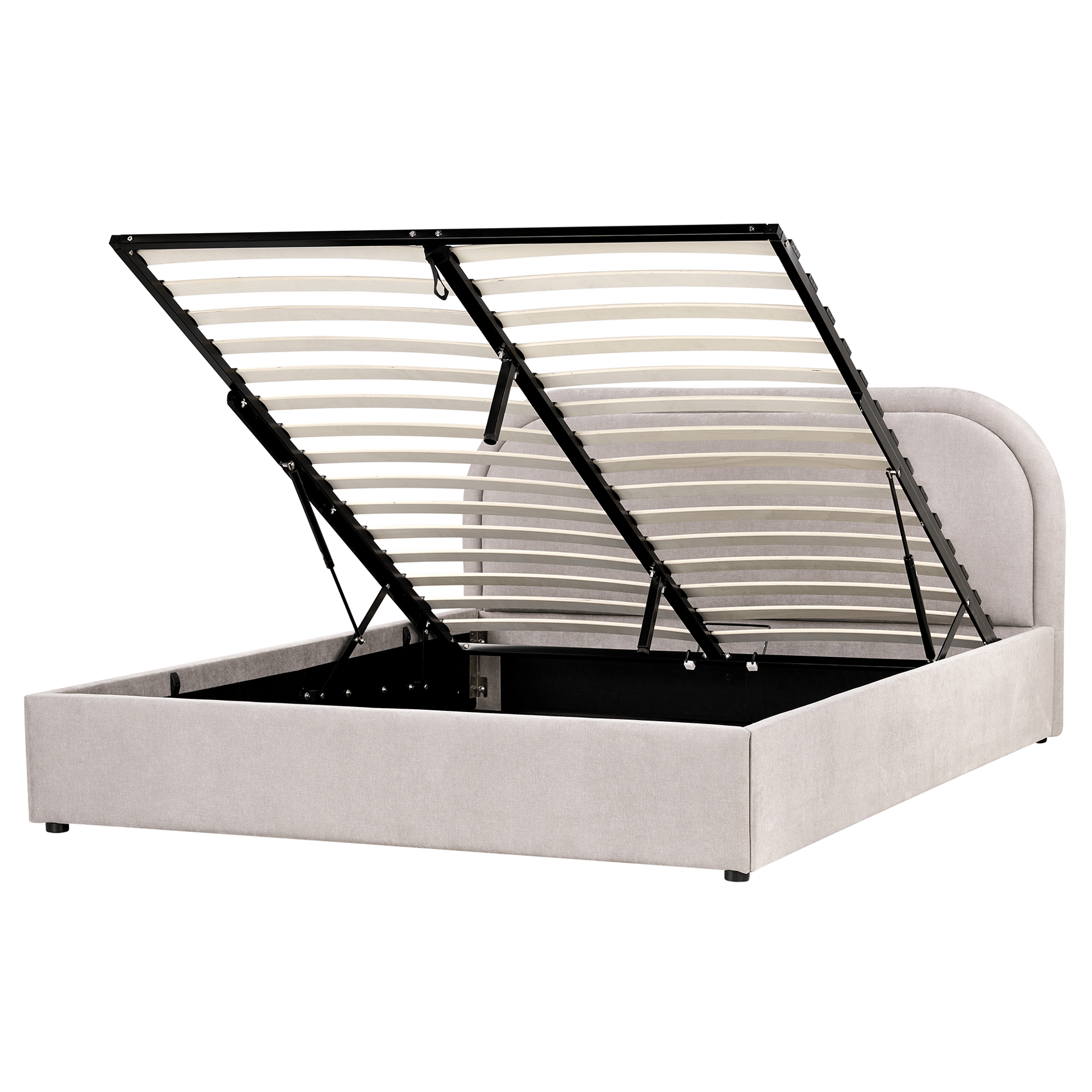 Dobbeltseng Quillien 160x200 cm - Taupe