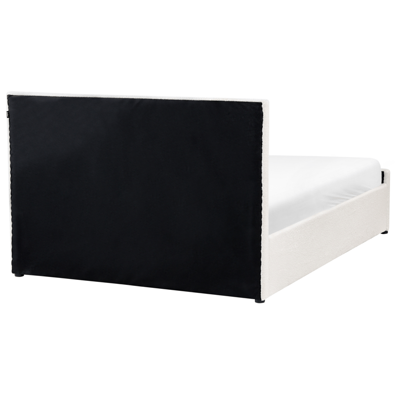 Dobbeltseng Rochefort 140x200 cm - Off-white - Møbler - Senger - Sengeramme & sengestamme
