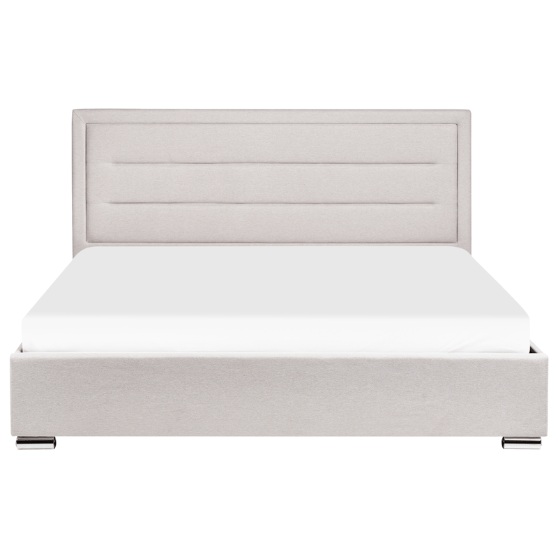 Dobbeltseng Rouen 180x200 cm - Lys beige - Møbler - Senger - Sengeramme & sengestamme