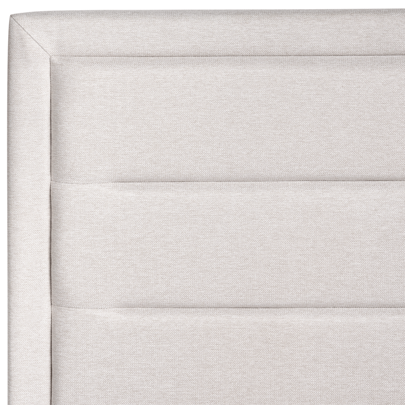 Dobbeltseng Rouen 180x200 cm - Lys beige - Møbler - Senger - Sengeramme & sengestamme