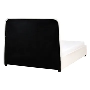 Dobbeltseng Sardent 140x200 - Off-White - Møbler - Senger - Sengeramme & sengestamme