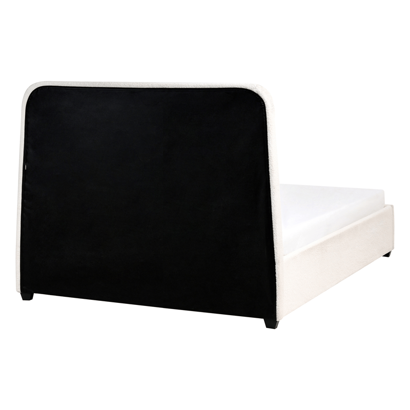 Dobbeltseng Sardent 140x200 - Off-White - Møbler - Senger - Sengeramme & sengestamme