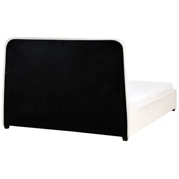 Dobbeltseng Sardent 180x200 - Off-White - Møbler - Senger - Sengeramme & sengestamme