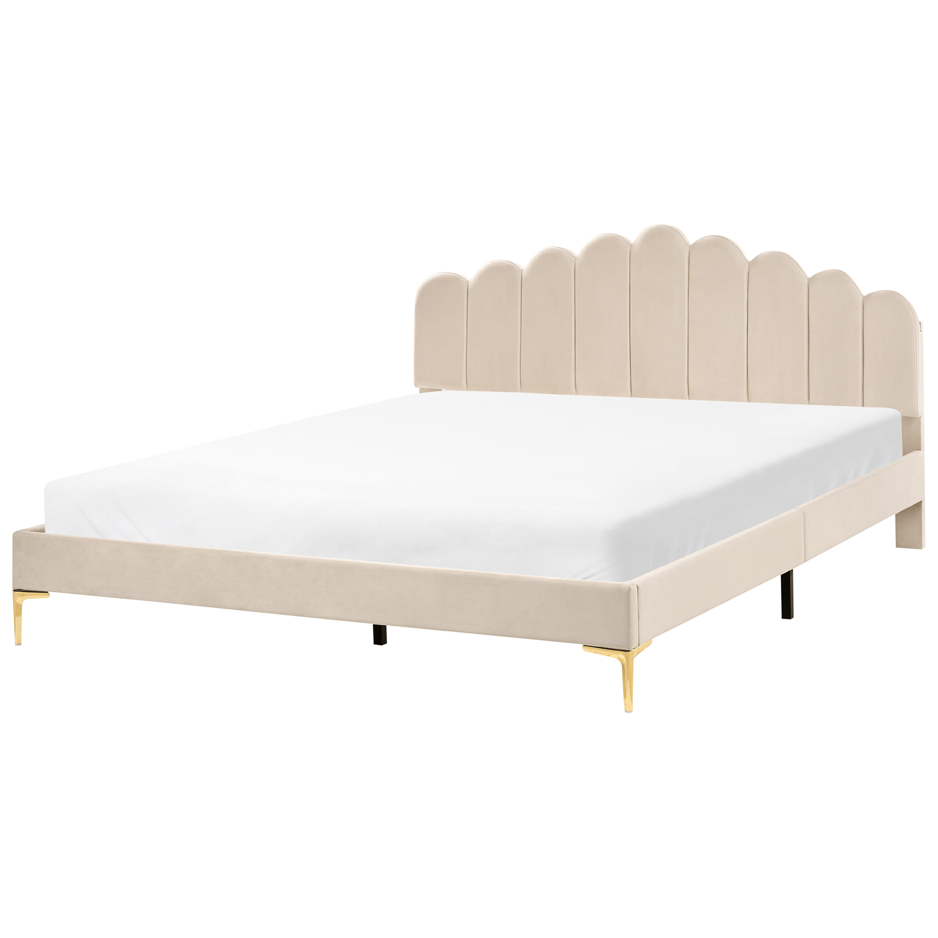 Dobbeltseng Sauvian 180x200 cm - Beige