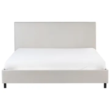 Dobbeltseng Sennez 180x200 - Beige - Møbler - Senger - Sengeramme & sengestamme