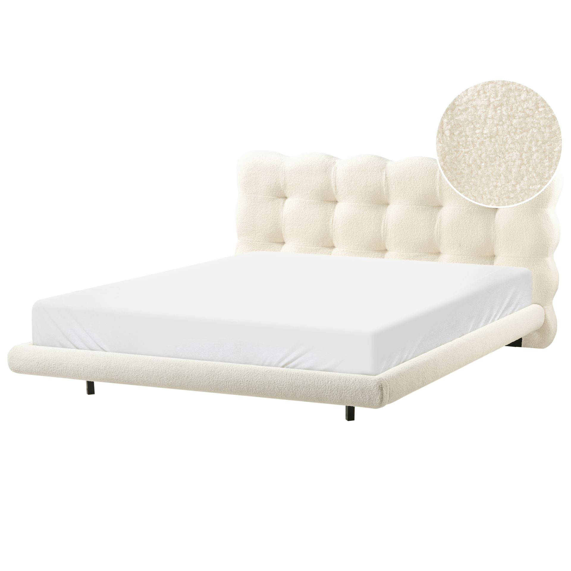 Dobbeltseng Soulisse 160x200 cm - Off-White