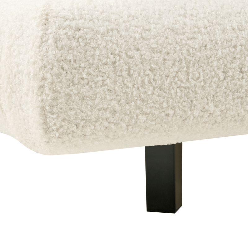 Dobbeltseng Soulisse 160x200 cm - Off-White - Møbler - Senger - Sengeramme & sengestamme
