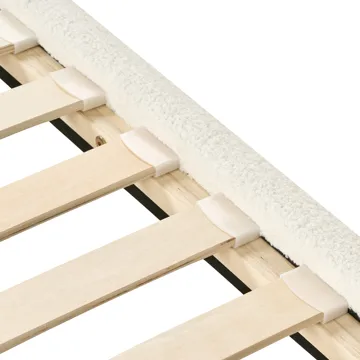 Dobbeltseng Soulisse 180x200 cm - Off-White - Møbler - Senger - Sengeramme & sengestamme