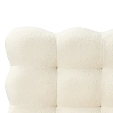 Dobbeltseng Soulisse 180x200 cm - Off-White - Møbler - Senger - Sengeramme & sengestamme