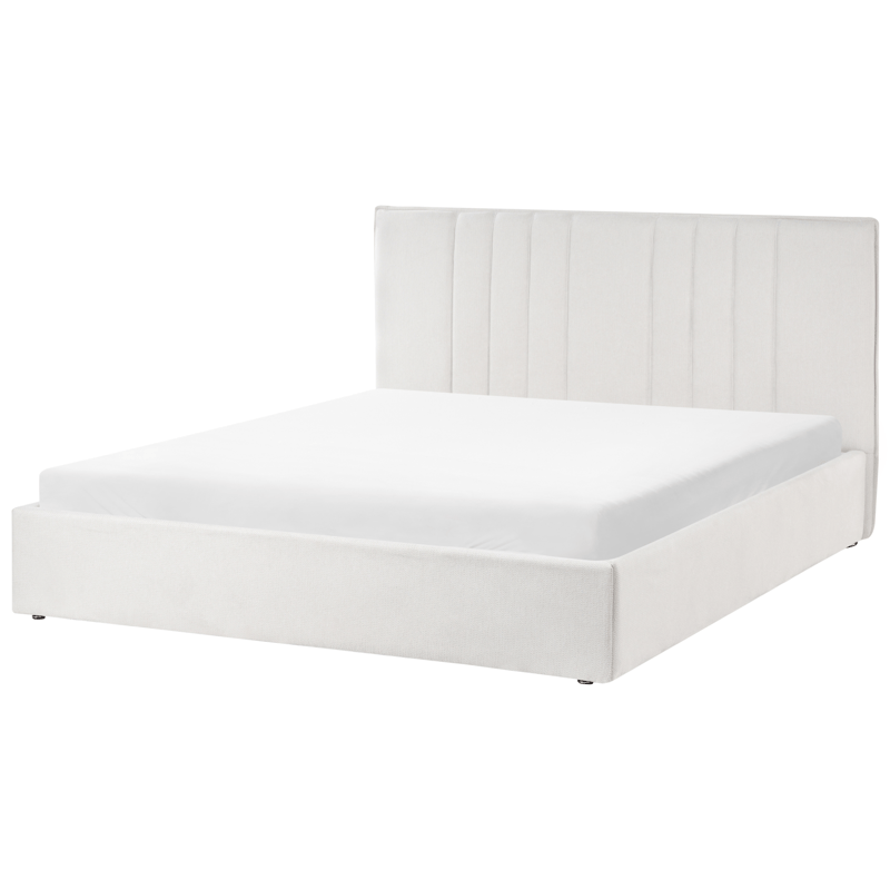 Dobbeltseng Tarascon 160x200 cm - Lys beige - Møbler - Senger - Sengeramme & sengestamme