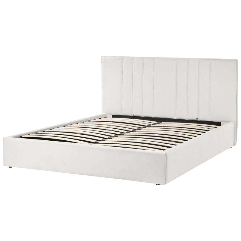 Dobbeltseng Tarascon 160x200 cm - Lys beige - Møbler - Senger - Sengeramme & sengestamme