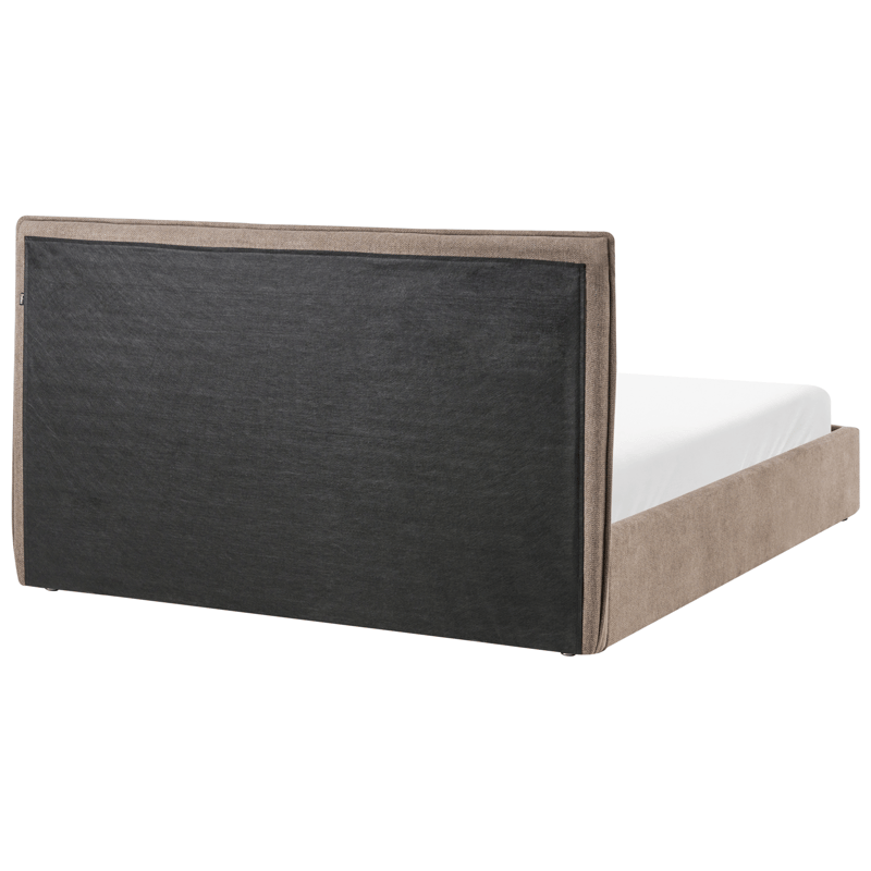 Dobbeltseng Tarascon 160x200 cm - Taupe - Møbler - Senger - Sengeramme & sengestamme