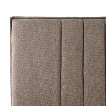 Dobbeltseng Tarascon 160x200 cm - Taupe - Møbler - Senger - Sengeramme & sengestamme