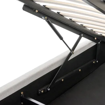 Dobbeltseng Tarascon 180x200 cm - Lys beige - Møbler - Senger - Sengeramme & sengestamme