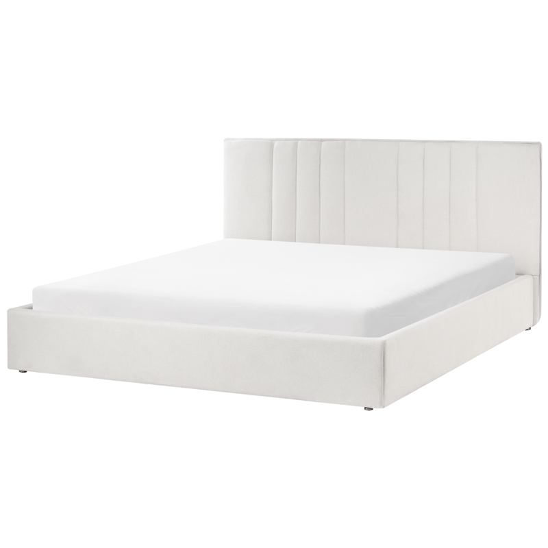Dobbeltseng Tarascon 180x200 cm - Lys beige - Møbler - Senger - Sengeramme & sengestamme