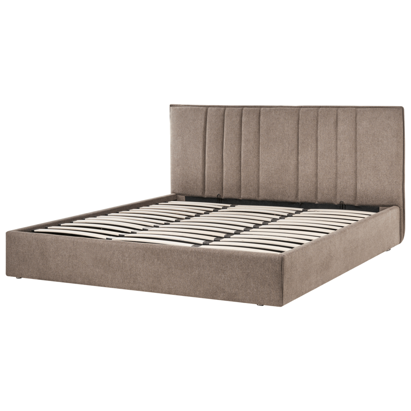 Dobbeltseng Tarascon 180x200 cm - Taupe - Møbler - Senger - Sengeramme & sengestamme
