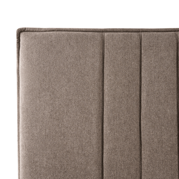 Dobbeltseng Tarascon 180x200 cm - Taupe - Møbler - Senger - Sengeramme & sengestamme