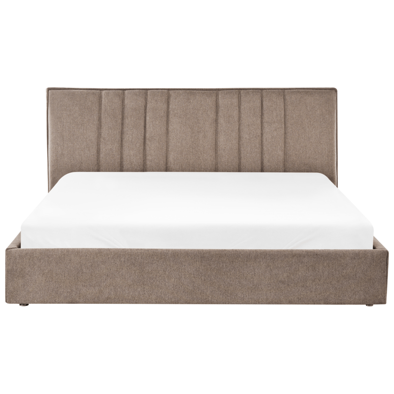 Dobbeltseng Tarascon 180x200 cm - Taupe - Møbler - Senger - Sengeramme & sengestamme