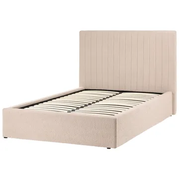 Dobbeltseng Vion 120x200 cm - Beige - Møbler - Senger - Sengeramme & sengestamme