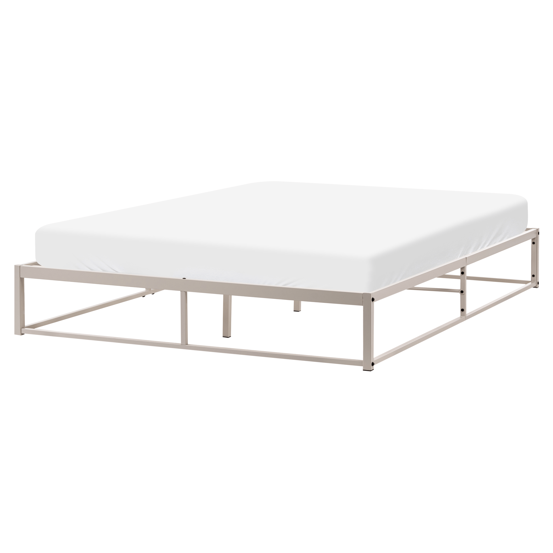 Dobbeltseng Viry 160x200 - Lys beige