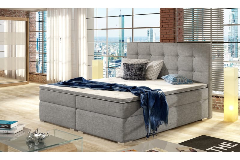 Esteiro Rammeseng 160x200 cm, Grå