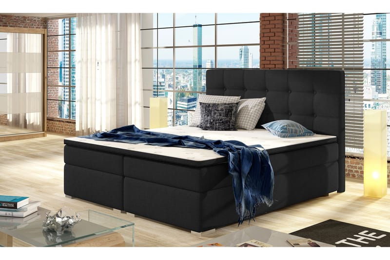 Esteiro Rammeseng 160x200 cm, Svart