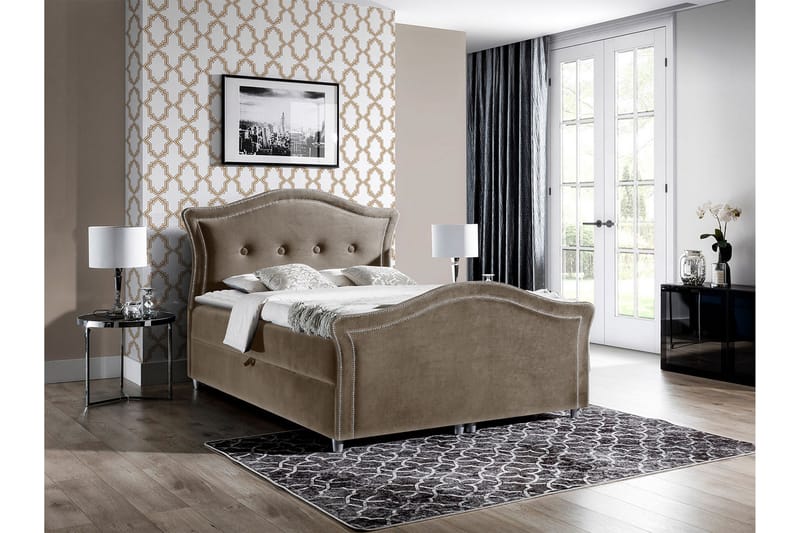 Hestra Lux Kontinentalseng 180x200 cm - Møbler - Senger - Kontinentalsenger
