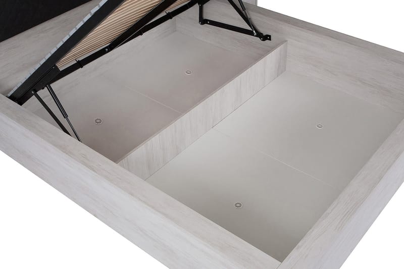 Najera Rammeseng 160x200 cm - Tre/Svart - Møbler - Senger - Sengeramme & sengestamme