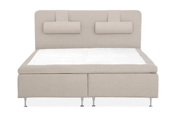 Night Rammeseng 160x200 Beige - Lateks - Møbler - Senger - Dobbeltsenger