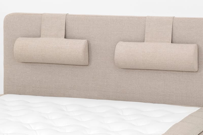 Night Rammeseng 160x200 Beige - Lateks - Møbler - Senger - Rammeseng