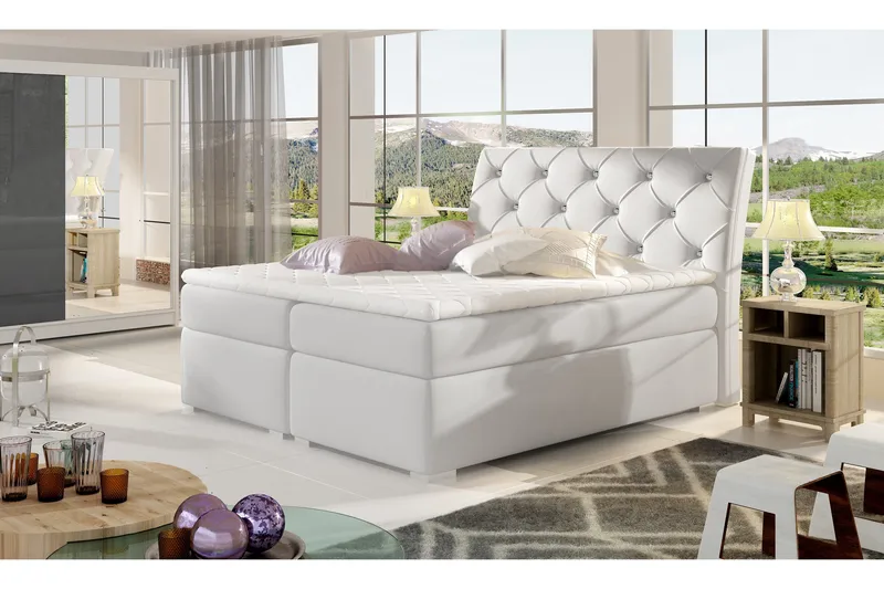 Sutra Rammeseng 160x200 cm, Hvit