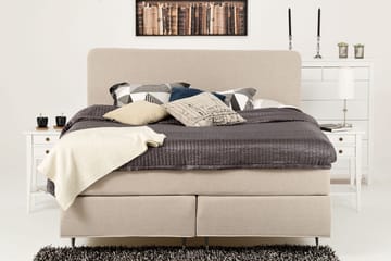 Dolly Kontinentalseng 160x200 Beige - Møbler - Senger - Kontinentalsenger