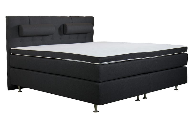 Dolly kontinentalseng King Size 210x210 Mørkegrå - Møbler - Senger - Kontinentalsenger