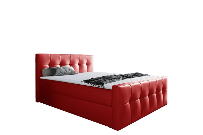 Doncaster Sengpakke Kontinentalseng 120x200 cm, Rød