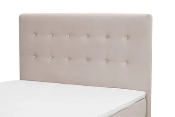 Dream Komplett sengepakke 120x200 cm Knapper - Beige - Møbler - Senger - Kontinentalsenger