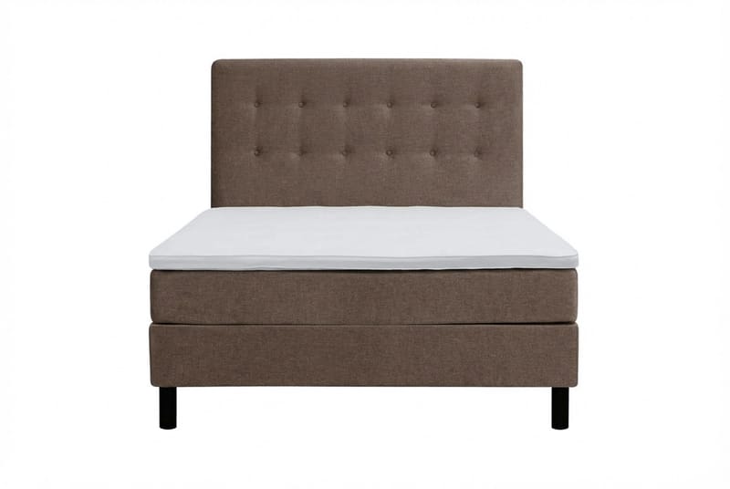 Dream Komplett Sengepakke 120x200 cm Knapper - Brun - Møbler - Senger - Kontinentalsenger