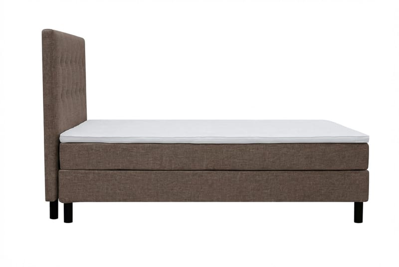 Dream Komplett Sengepakke 120x200 cm Knapper - Brun - Møbler - Senger - Kontinentalsenger