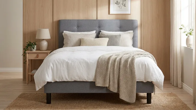 Dream Komplett Sengepakke 140x200 cm - Grå - Møbler - Senger - Kontinentalsenger