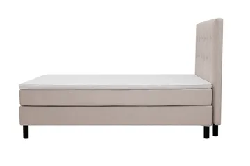 Dream komplett sengepakke 140x200 cm knapper - Beige - Møbler - Senger - Komplett sengepakke
