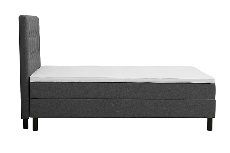 Dream Komplett Sengepakke 140x200 cm - Mørkegrå - Møbler - Senger - Kontinentalsenger