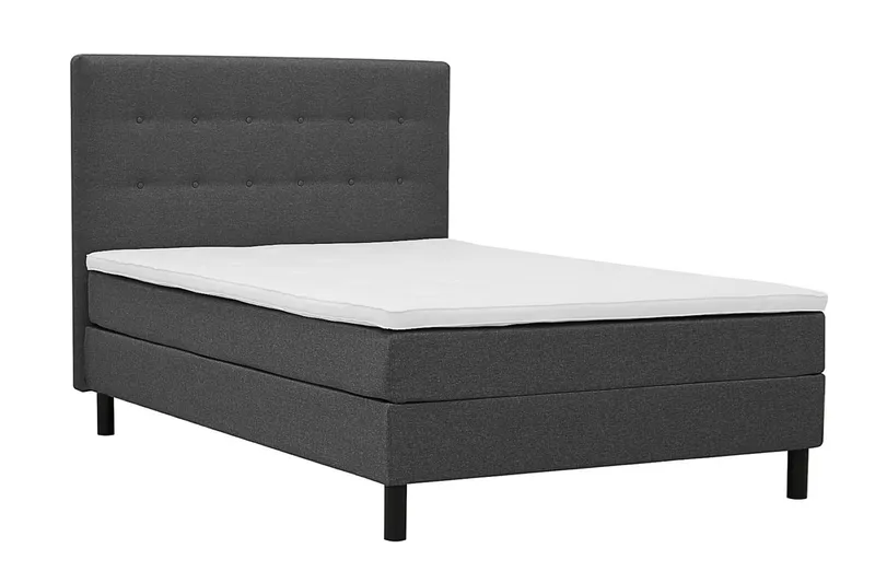 Dream Komplett Sengepakke 140x200 cm - Mørkegrå - Møbler - Senger - Kontinentalsenger